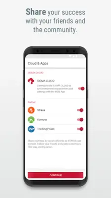 SIGMA RIDE android App screenshot 2