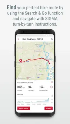 SIGMA RIDE android App screenshot 5